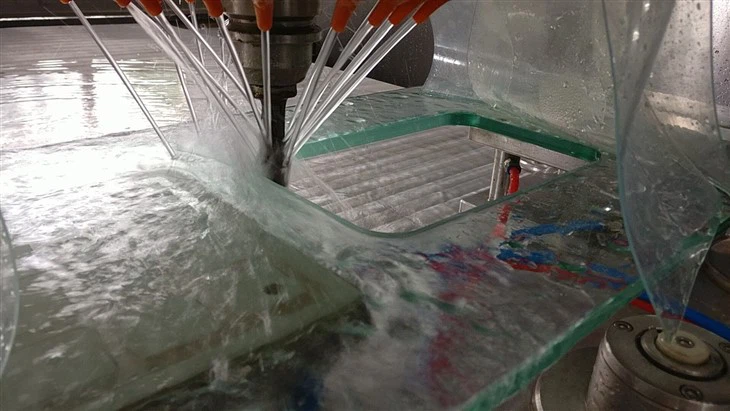 CNC GLASS EDGING GRINDING POLISHING MACHINE